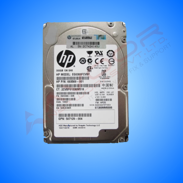 HP G8 G9 300-GB 6G 10K 2.5 SAS HDD