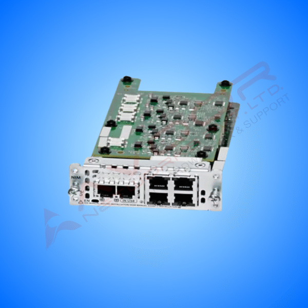 three integrated NIM slots on the 4000 Series